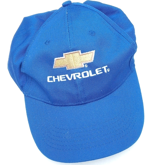 - Blue CHEVROLET Baseball Cap Adjustable EUC - Picture 1 of 4